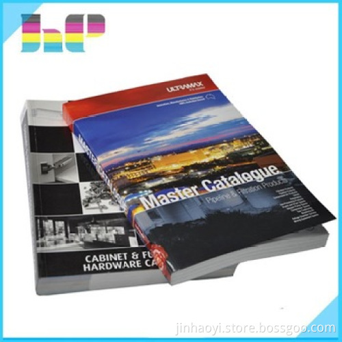 High Quality Book Printing Perfect Bound Binding Case Bound Book Lamination Finishing Book